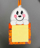 In The Hoop Ghost Sticky Note Holder Machine Embroidery Design