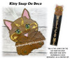 In The Hoop Kitty Snap On Deco Add On Embroidery Machine Designs