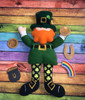 In The Hoop Leprechaun Wreath Pieces Embroidery Machine Design Set