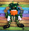 In The Hoop Leprechaun Wreath Pieces Embroidery Machine Design Set