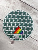 In The Hoop Rainbow Cupcake w Clover Embroidery Machine Design Set