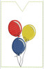In The Hoop Balloon Gift Card Holder Embroidery Machine Design