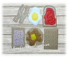 In The Hoop Felt Play Breakfast Food Embroidery Machine Design Set