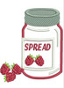 Jar Applique Embroidery Machine Design Set