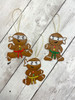 In The Hoop Gingerbread Ninja Ormanets Embroidery Machine Design Sett