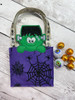 In The Hoop Frankenstein Peeker Treat Bag Embroidery Machine design