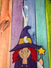 In The Hoop Witch Nutcracker Hanging Embroidery Machine Design