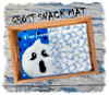 In The Hoop Ghost Snack Mat Embroidery Machine Design