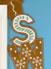 In The Hoop Gingerbread Door Deco Embroidery Machine Design