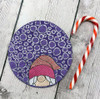 In The Hoop Gnome Quilted Coaster Embroidery Machine Design Set