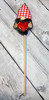 ITH Gnome Boy w/Heart Valentine Craft Pick Embroidery Machine Design
