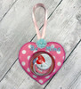 ITH Heart Candy Dome Holder Embroidery Machine Design