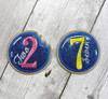 ITH Birthday Numbers Felt Cookies Embroidery Machine Design