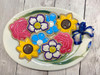 ITH Flower Iced Cookies Felt Food Embroidery Machine Design Set