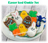 ITH Easter Iced Cookies Embroidery Machine Design Set
