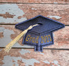 ITH Grad Cap Craft Pick Embroidery Machine Design