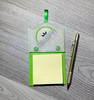 In The Hoop Apple Slice Sticky Note Holder Embroidery Machine Design