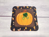 In The Hoop Pumpkin Coaster Hot Pad Embroidery Machine Design Design Set