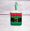 In The Hoop Elf Belt Coffee Gift Card Holder Embroidery Machine Design