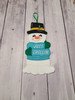 In The Hoop Just Chillin Snowman Sign Embroidery Machine Design