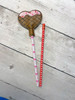 In The Hoop Ice Cream Heart Pencil Topper Embroidery Machine Design