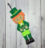 In the Hoop Boy Leprechaun Decor Embroidery Machine Design