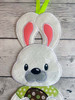 In the Hoop Easter Bunny Boy Decor Embroidery Machine Design