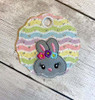 In the Hoop Bunny Mug Marker Embroidery Machine Design Set