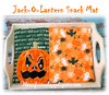 ITH Halloween Snack Mat 2 Embroidery Machine Design Set