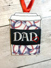 In The Hoop DAD Coffee Cup Gift Card Holder Embroidery Machine Design