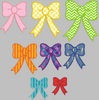 Basic Bow Applique Set
