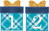 Gift Applique Number Set