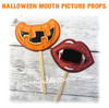 Halloween Mouth Picture Props