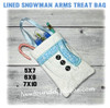 Snowman Arms Treat Bag