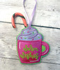 Cup Candy Cane Ornament Set 1