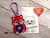 Valentine's Pencil Holder Embroidery Design Set