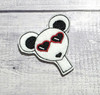 Valentine's Mouse Pencil Topper