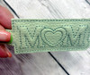 Puffy "MOM" Key Fob