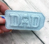 Puffy DAD Key Fob