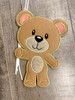Balloon Bear Wall Hanging Embroidery Design