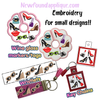 Tiny Fashion Embroidery Design Set