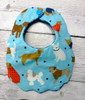 In The Hoop Scalloped Bib Embroidery Design Set