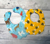In The Hoop Scalloped Bib Embroidery Design Set