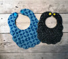 In The Hoop Scalloped Bib Embroidery Design Set
