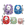 In The Hoop Scalloped Bib Embroidery Design Set