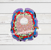 In The Hoop Scalloped Bib Embroidery Design Set