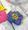 Flower Wine Glass Marker Set