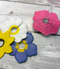 Flower Wine Glass Marker Set