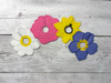 Flower Wine Glass Marker Set