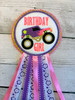 Monster Truck Birthday Badge Set